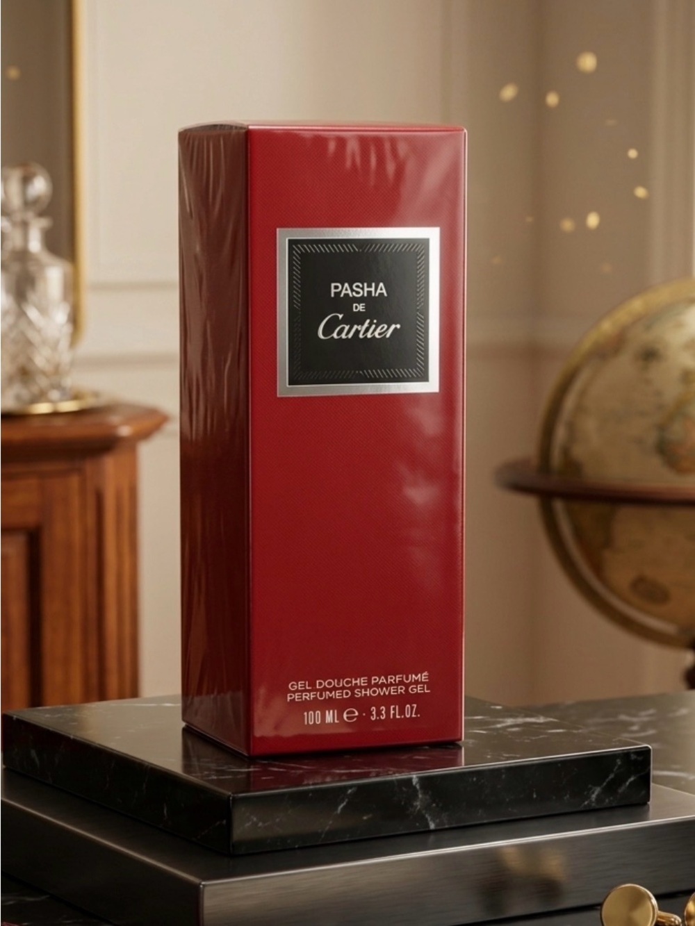 Cartier Pasha Red Perfumed Shower Gel 100ml NIB/Sealed